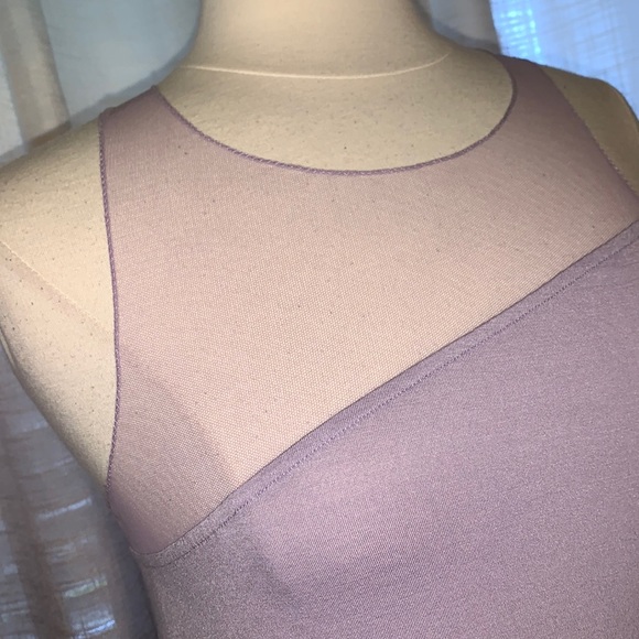 Free people purple asymmetrical tank size XS - Picture 3 of 8